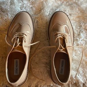 Steve Madden Laced Oxford Platforms